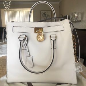 Michael Kors Large Hamilton Saffiano Leather Tote
